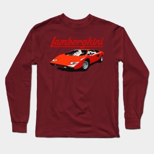 countach lp400 Long Sleeve T-Shirt